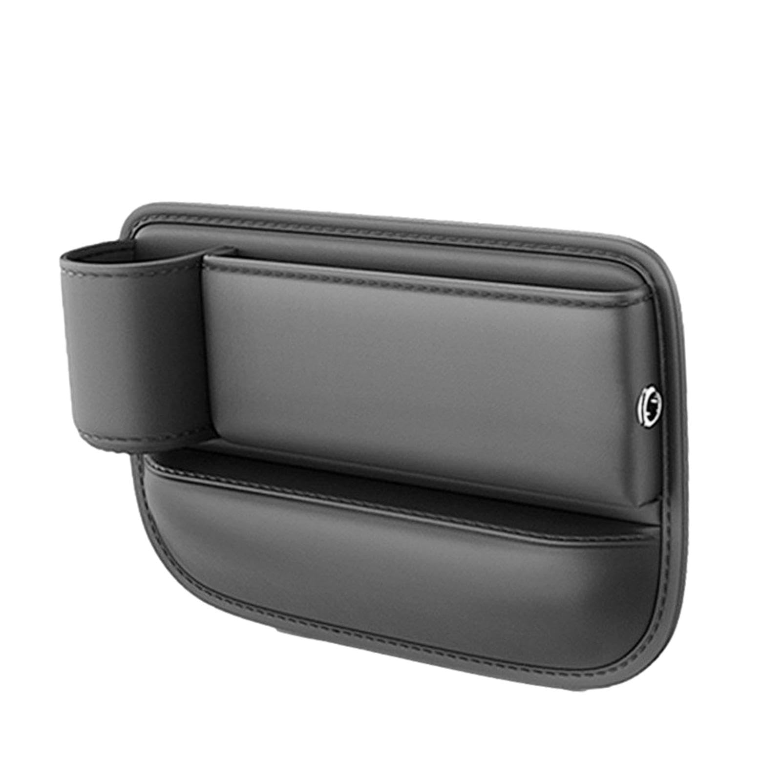 Harmoousue Seitentaschen-Organizer, Autositz-Organizer, Vordersitz-Seitentasche, hautfreundliche Tabletts und Taschen für Getränke, Handys, Auto-Organizer, Vordersitzfüller, Sitz-Organizer, USB-Löcher von Harmoousue