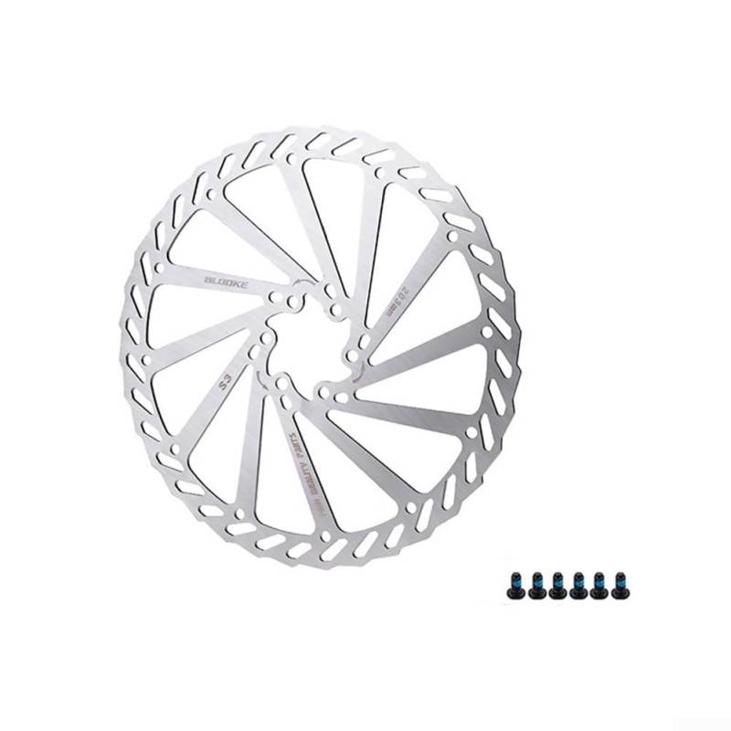 Edelstahl-Scheibenbremse für hydraulische Rotoren, 6 Bolzen, 1 8 mm Dicke, 160 mm, 180 mm, 203 mm (203 mm) von Hasaller