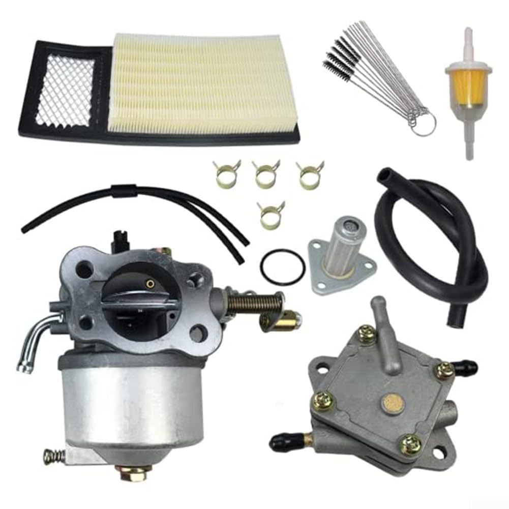 Hasaller Vergaser mit Kraftstoffpumpe, Golfwagen, Vergaser-Ersatzset, Vergaser-Kit mit Kraftstoffpumpe für EZGO Golfwagen 350cc ST350 Workhorse Motor – kompatibel mit 72558G01 72558G05 72840G02 von Hasaller