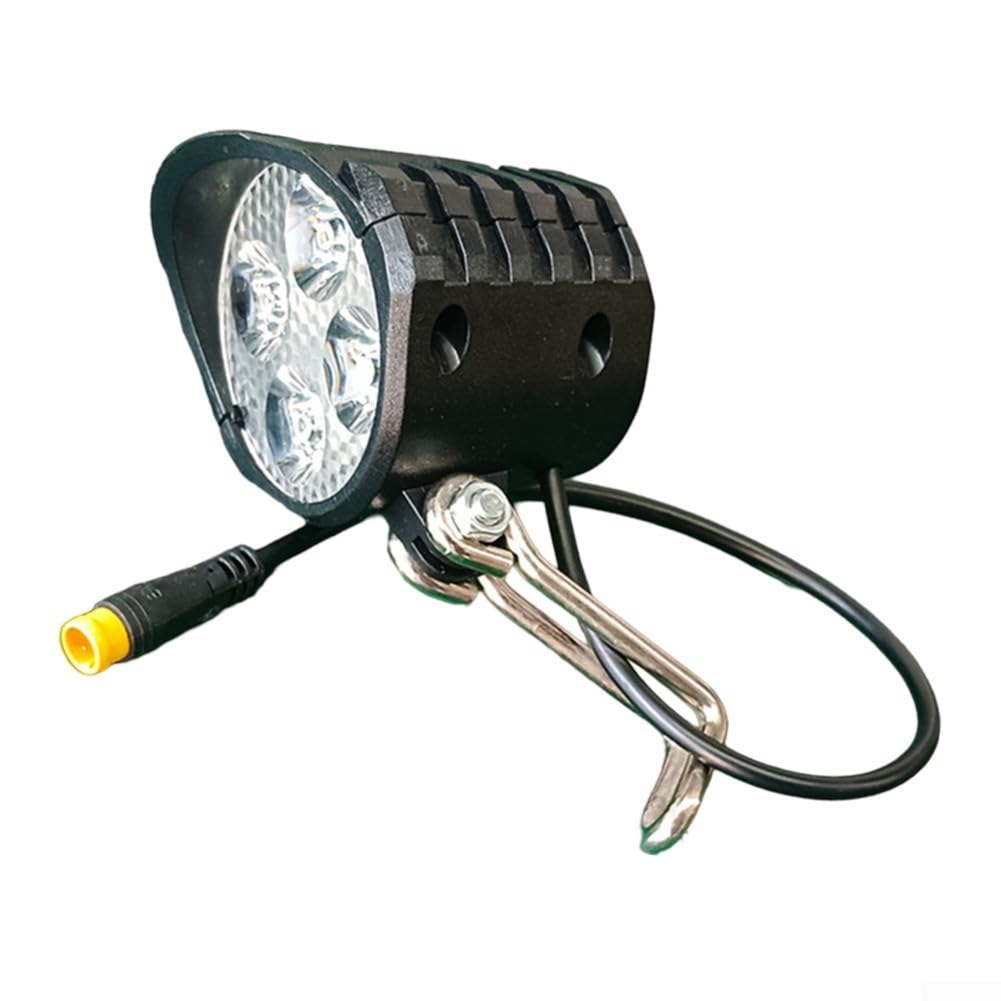 Hasaller Wasserdichte LED-Scheinwerfer für Elektroautos mit eingebautem Lautsprecher, langlebig und zuverlässig (LED-16W-4-Perlen) von Hasaller