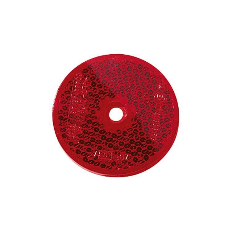 Hashiru Rückstrahler rot rund (60 mm) geschraubt von Hashiru