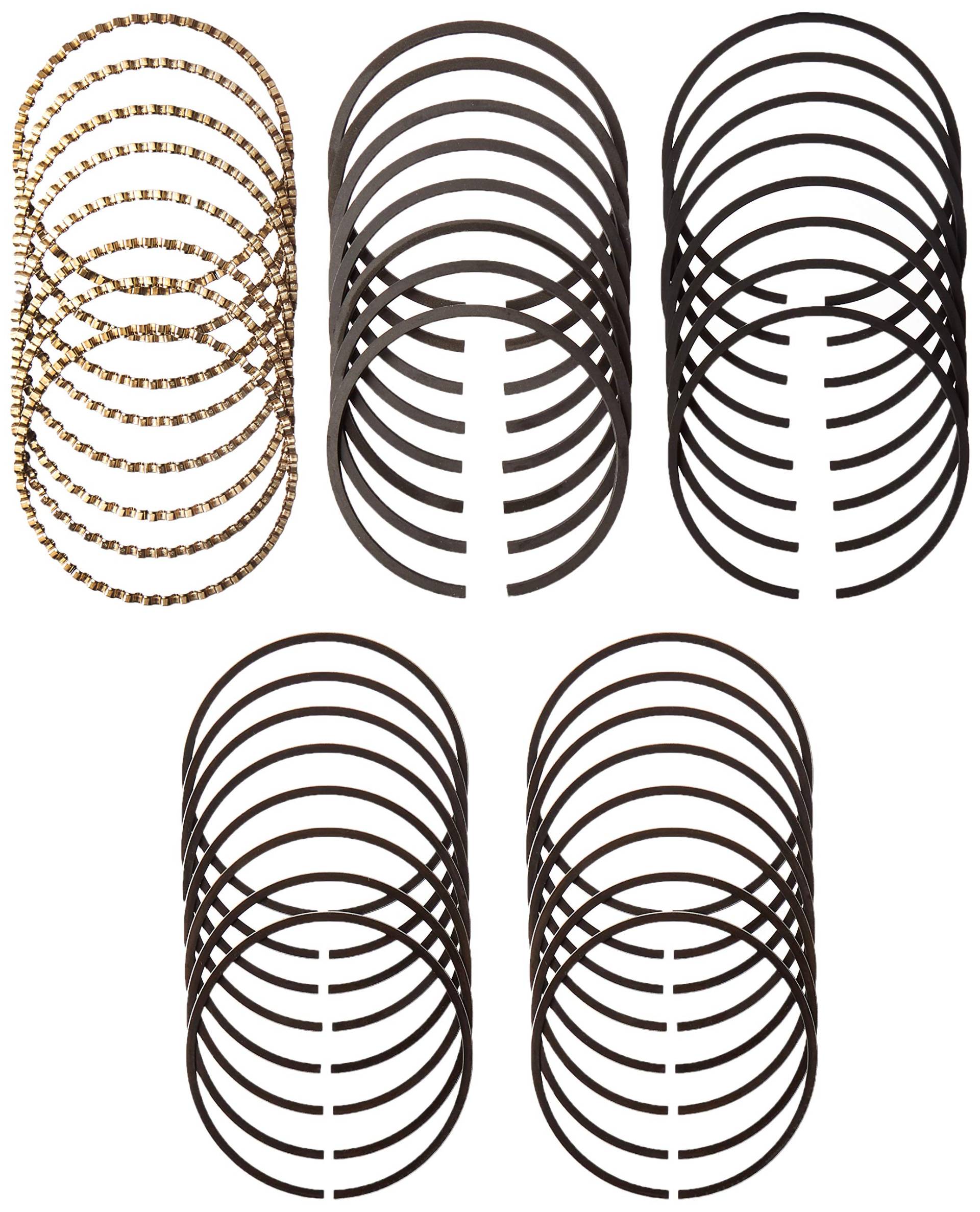 Hastings 2M139 Piston Ring Set 4.000 5/64 5/64 3/16 von Hastings Premium Filters