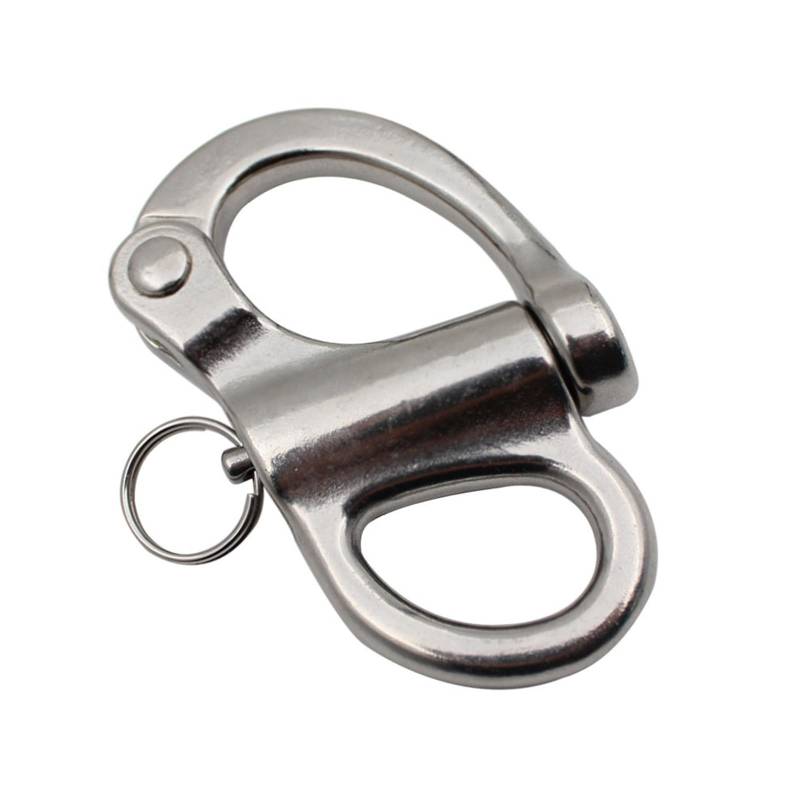 Hattba Eye Shackle Marine Segelboote Schäkel 35/52/69/96 mm Edelstahl Schäkel Schnellverschluss von Hattba