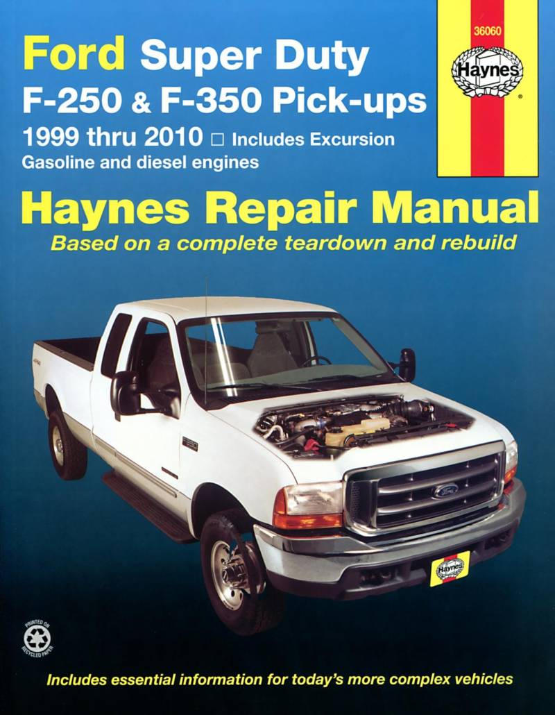 Haynes Ford Super Duty Pick-Ups and Excursion Automotve Repair Manual von Haynes