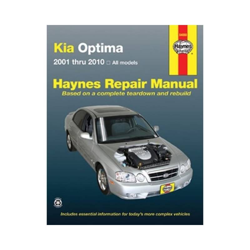 Kia Optima: 2001 thru 2010 - All Models (Haynes Manuals) von Haynes