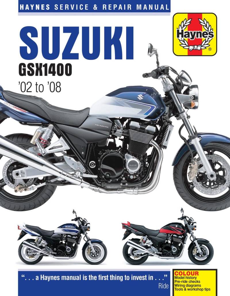 Suzuki GSX 1400 (02 - 08) (Haynes Powersport) von Haynes Manuals N. America, Inc.