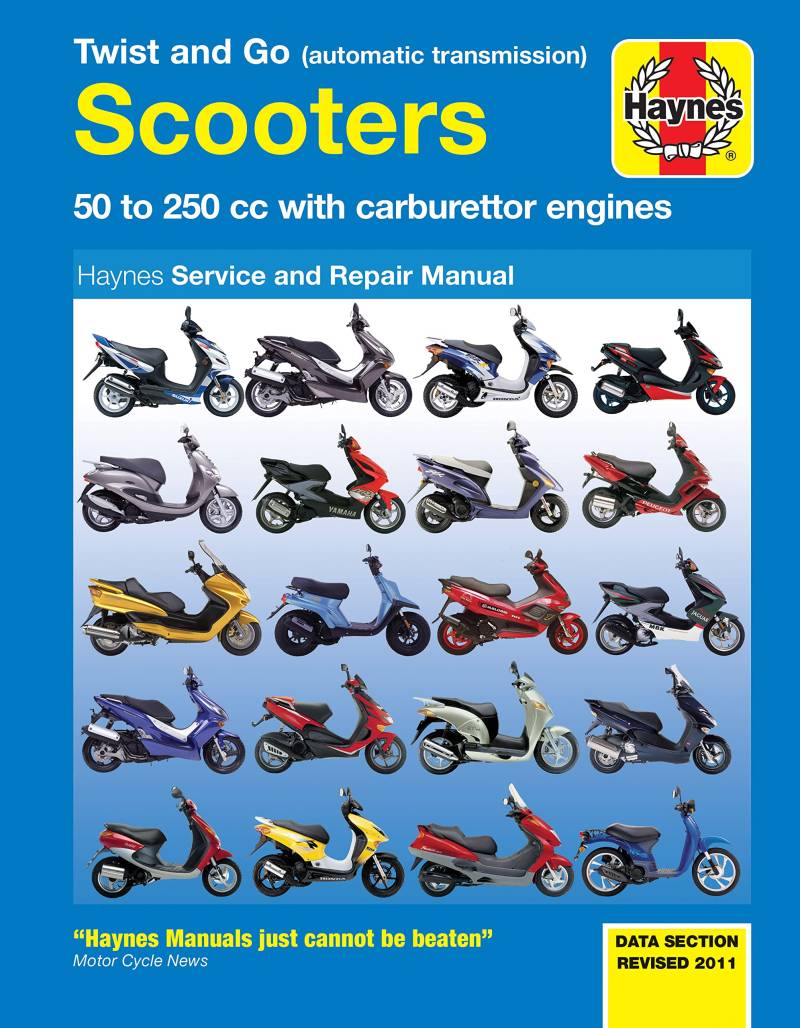 Twist and Go Scooters: 50 to 250 cc with Carburetor Engines: 50 to 250 cc with carburettor engines (Haynes Manuals) von Haynes Manuals N. America, Inc.