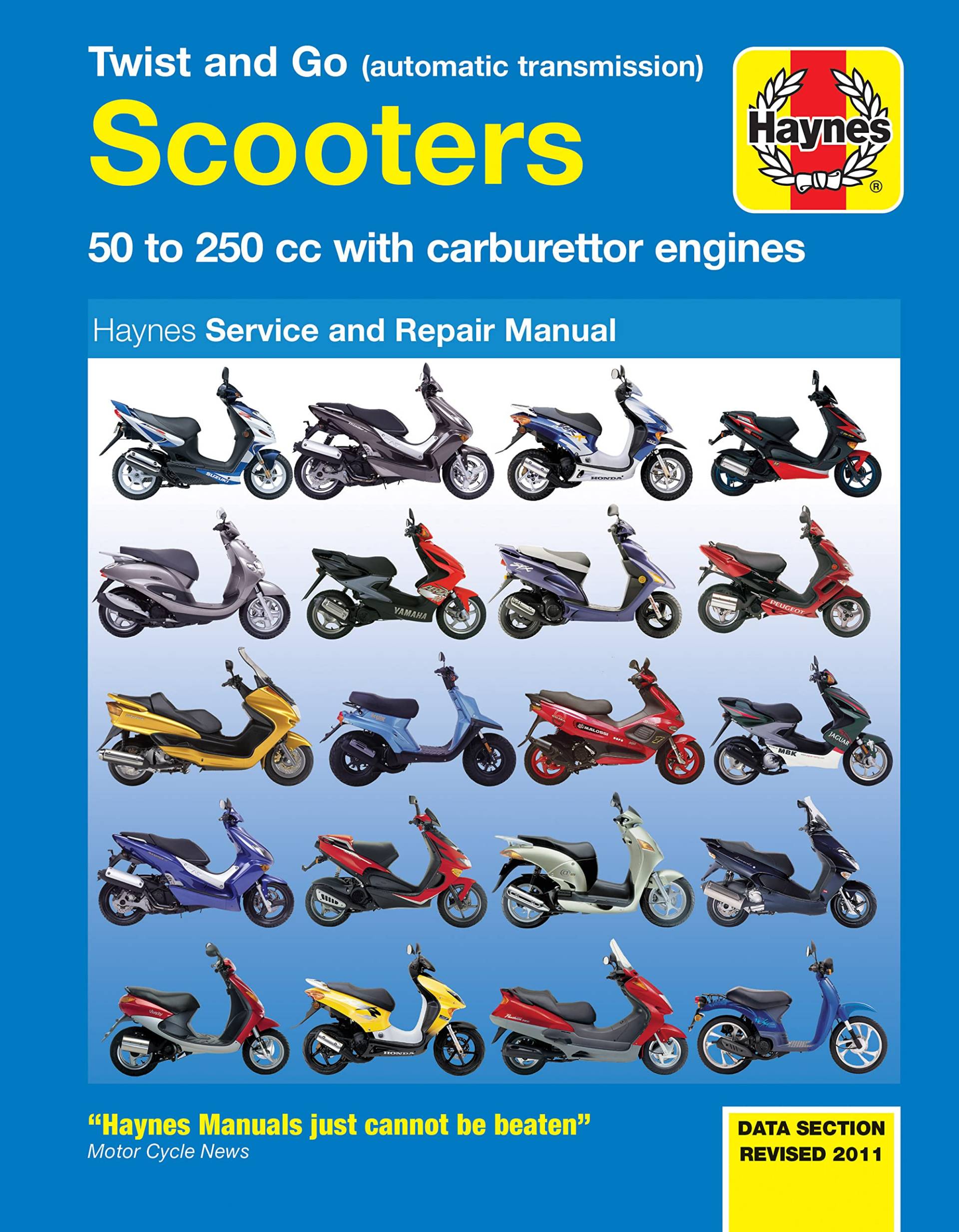 Twist and Go Scooters: 50 to 250 cc with Carburetor Engines: 50 to 250 cc with carburettor engines (Haynes Manuals) von Haynes Manuals N. America, Inc.