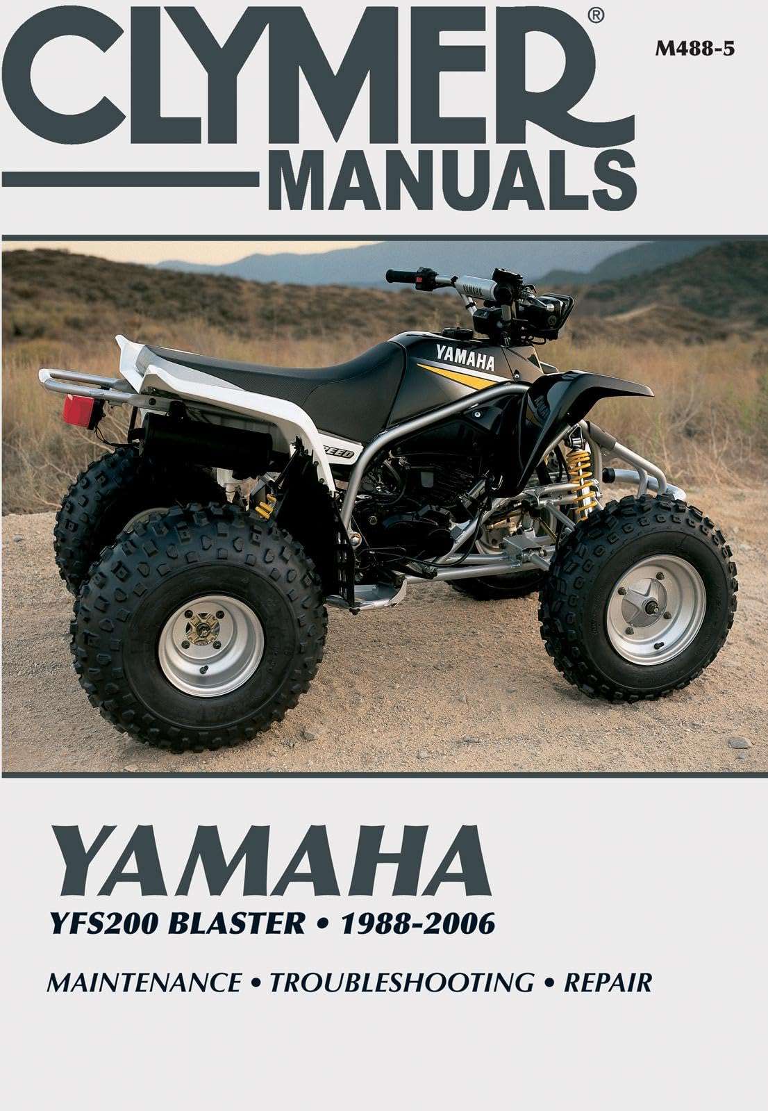 Yamaha Yfs200 Blaster, 1988-2006: Maintenance * Troubleshooting * Repair: Clymer (Clymer Powersport) von Haynes Manuals N. America, Inc.