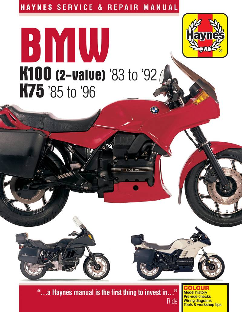 BMW K100 & 75 (Haynes Service & Repair Manual, Band 1373) von Haynes