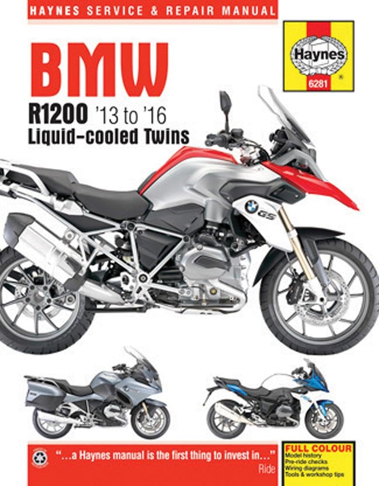 BMW R1200 dohc liquid-cooled Twins (13 - 16) Haynes Repair Manual (Haynes Service & Repair Manual) von Haynes