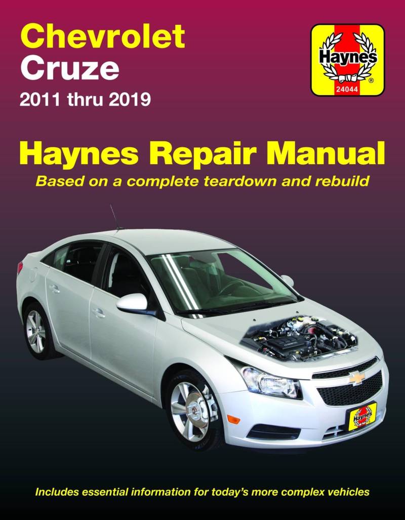 Chevrolet Cruze Haynes Repair Manual: 2011 Thru 2019 - Based on a Complete Teardown and Rebuild: 2011-2019 (Hayne's Automotive Repair Manual) von Haynes