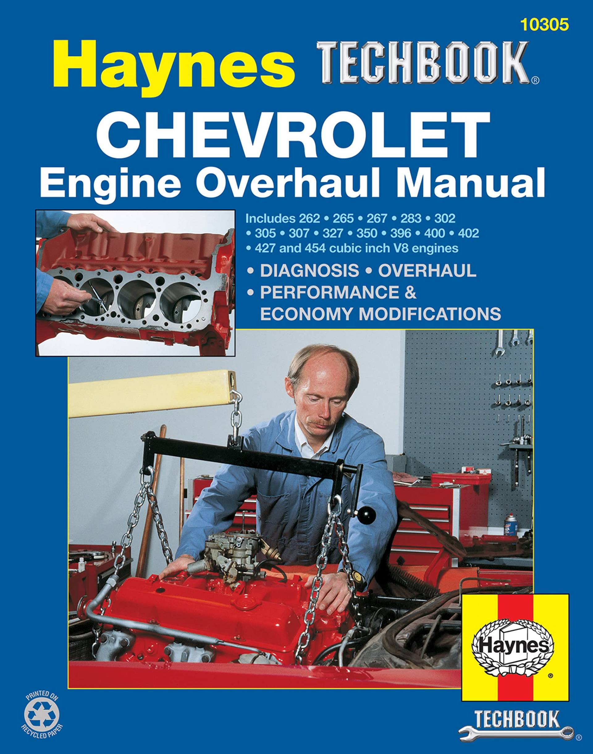 Chevrolet Engine Overhaul Manual: The Haynes Automotive Repair Manual for Overhauling Chevrolet V8 Engines (Haynes Manuals) von Haynes