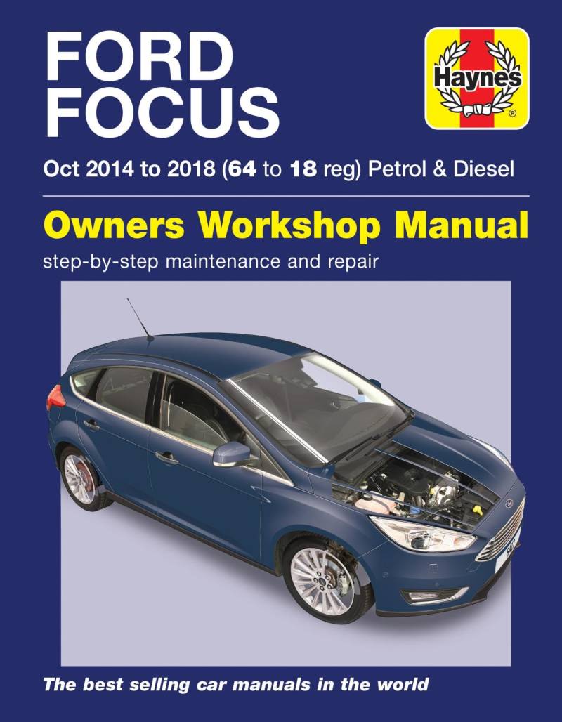 Ford Focus petrol & diesel (Oct '14-'18) 64 to 18 von Haynes