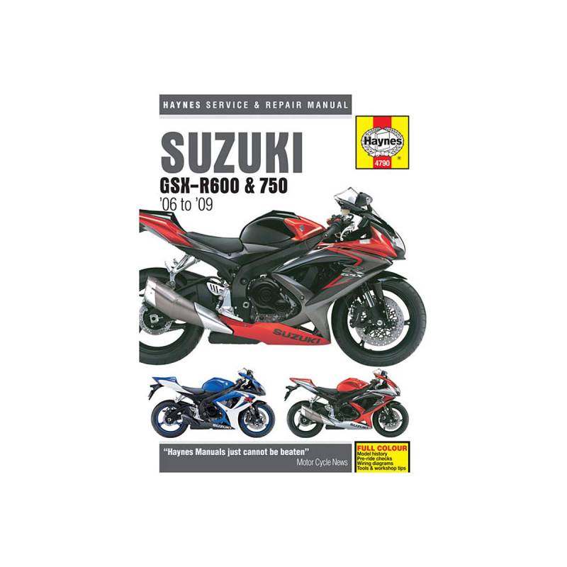 Haynes (SBSC) Suzuki GSX-R600/750, 06-'16 Technische Reparaturanleitung von Haynes