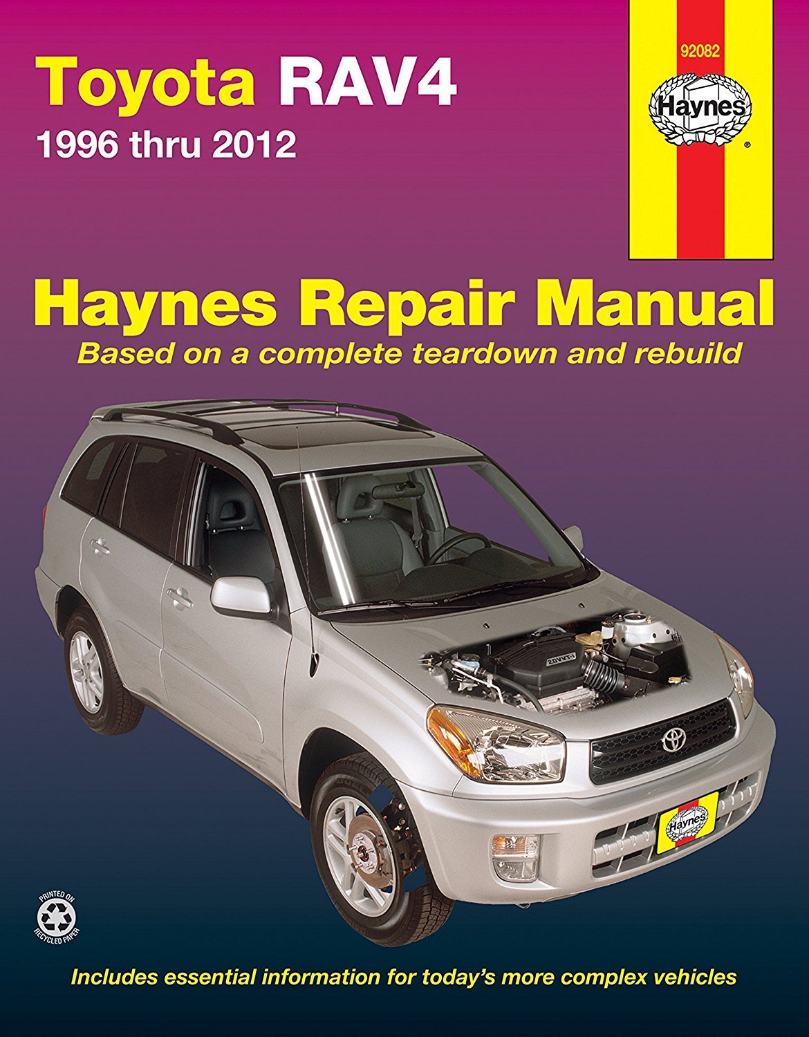 Haynes 92082 Toyota RAV4 (96-12) Handbuch von Haynes