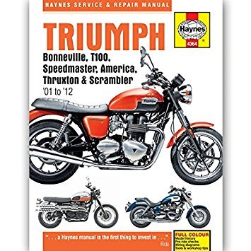 Haynes Handbuch 4364 für Triumph Bonneville 01-07 (H4364) von Haynes