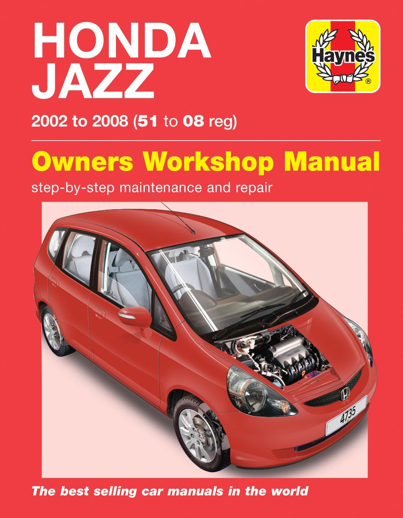 Honda Jazz (02 - 08) Haynes Repair Manual von Haynes