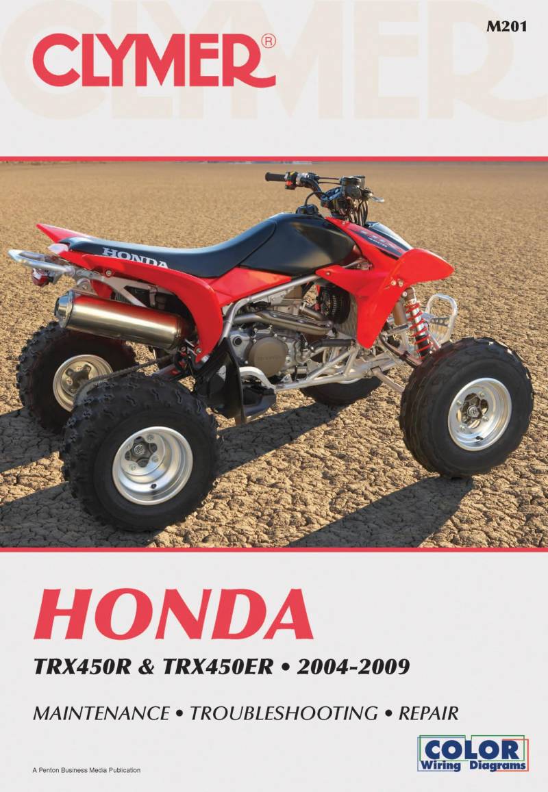 Honda Trx450r and Trx450er 2004-2009 von Haynes