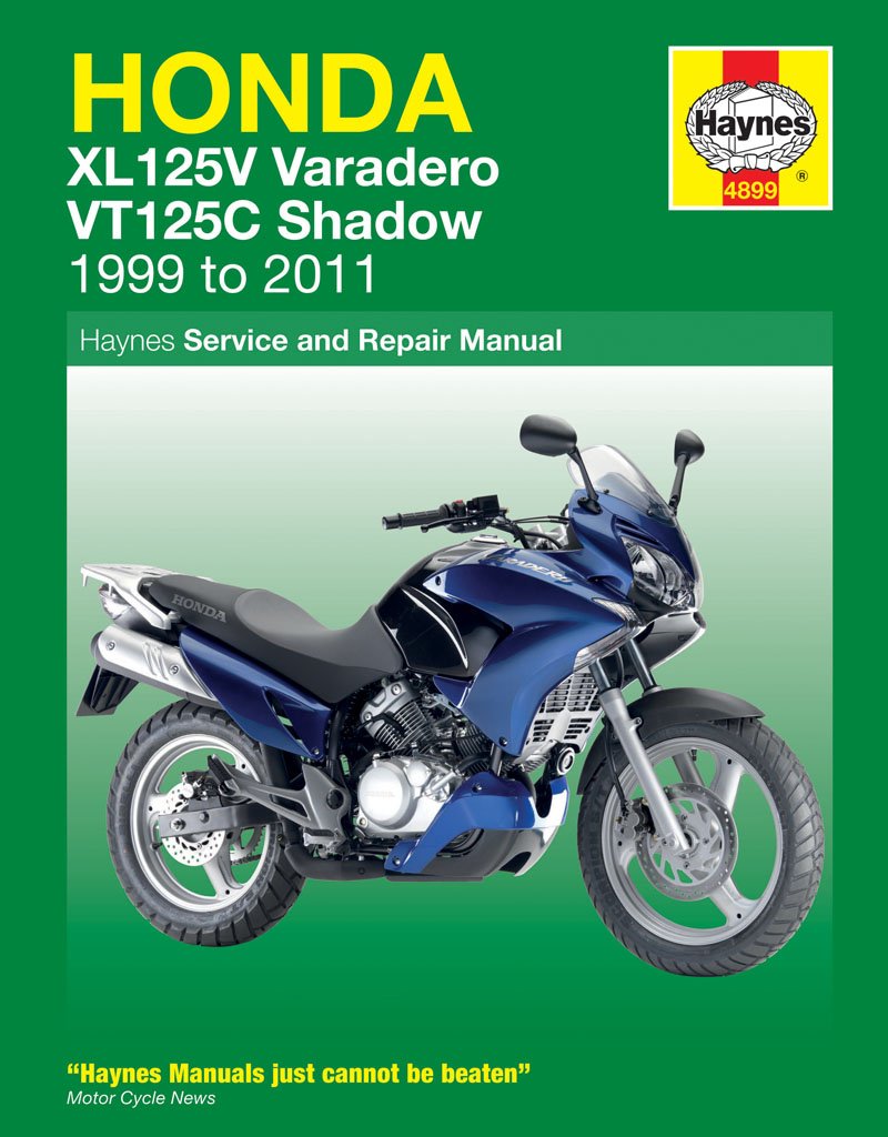 Honda XL125V Varadero & VT125C Shadow (99-14) von Haynes