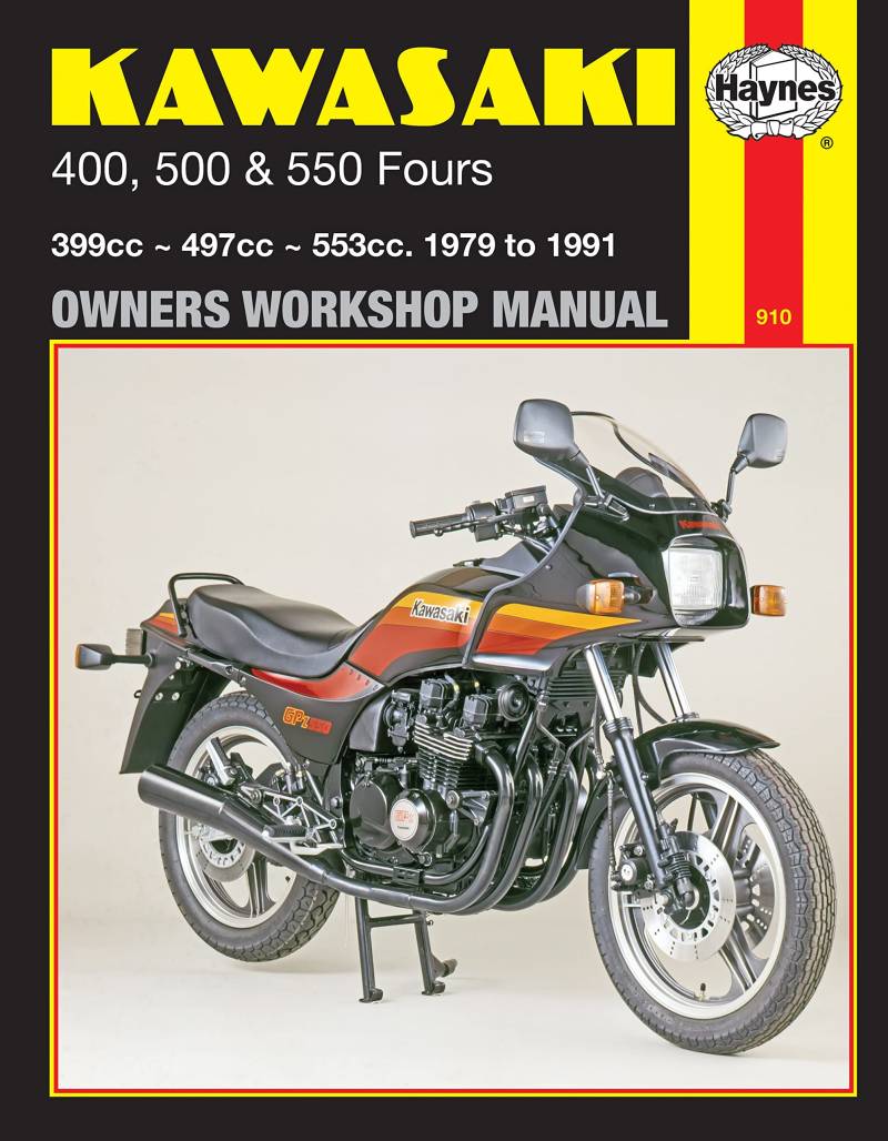 Kawasaki 400, 500, and 550 Fours Owners' Workshop Manual, No. M910: 1979-1991 (Haynes Manuals) von Haynes