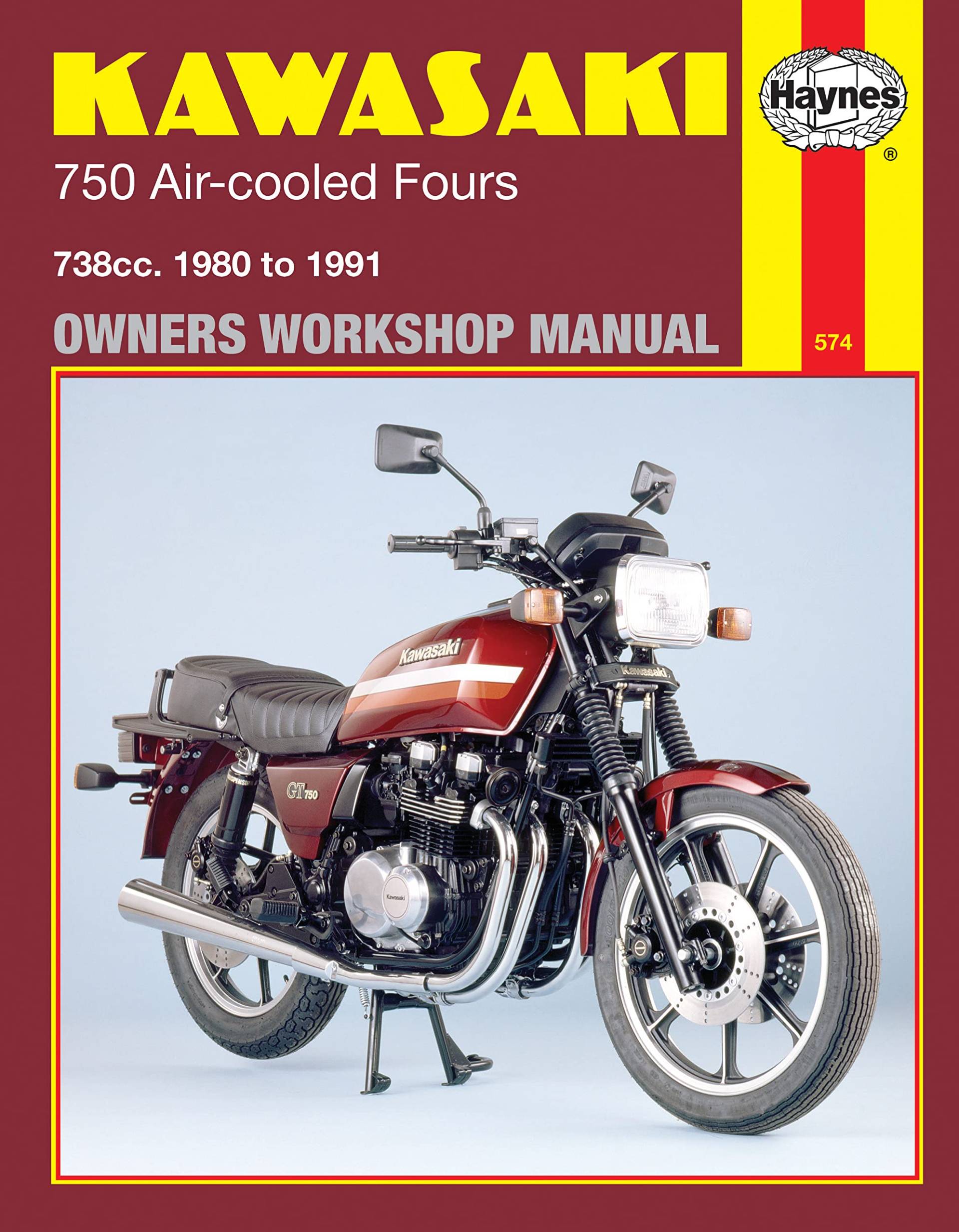 Kawasaki 750 Air-Cooled Fours Owners Workshop Manual: 1980-91 (Haynes Manuals) von Haynes