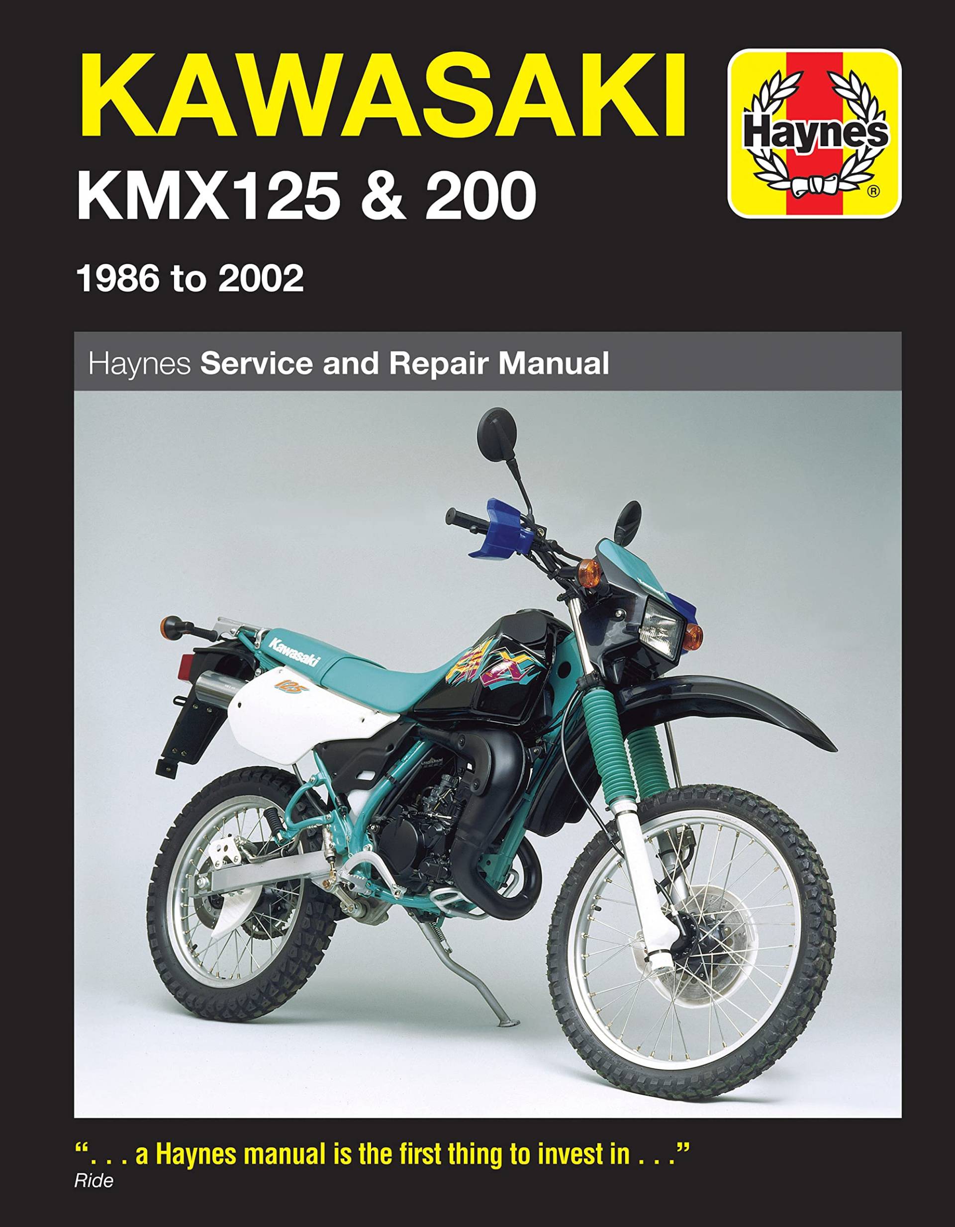 Kawasaki KMX125 & 200 (86 - 02): 1986-2002 von Haynes