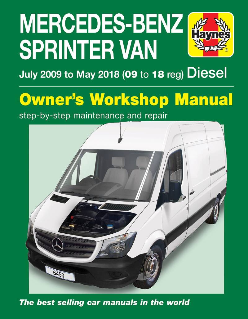 Mercedes-Benz Sprinter Diesel Vans July 09 to May 18 (09 to 18 reg) Haynes Repair Manual von Haynes