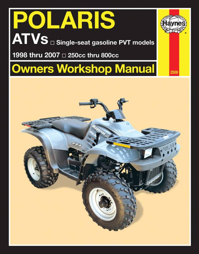 Polaris ATVs: 1998 thru 2007 250cc thru 800cc: 1998-2007 (Haynes Manuals) von Haynes