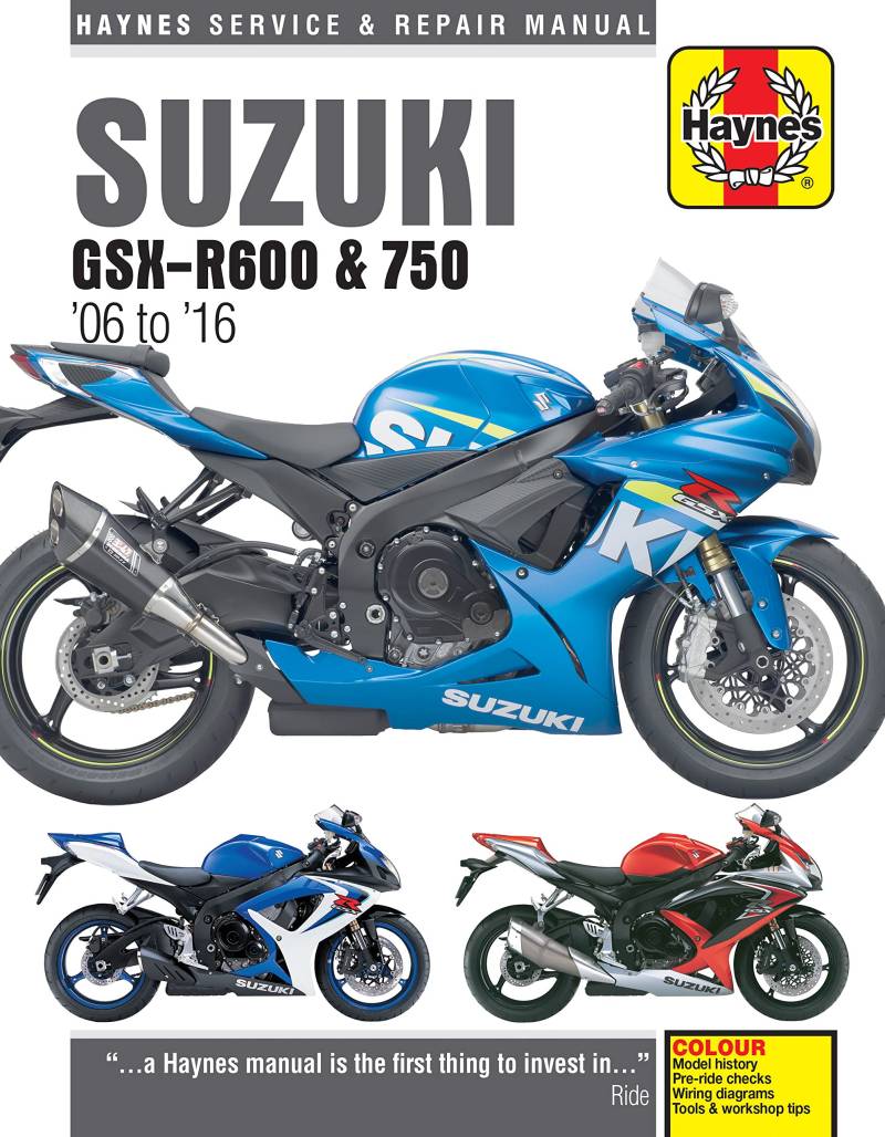 Suzuki GSX-R600 & 750 (06 - 16) (Haynes Service and Repair Manual) von Haynes