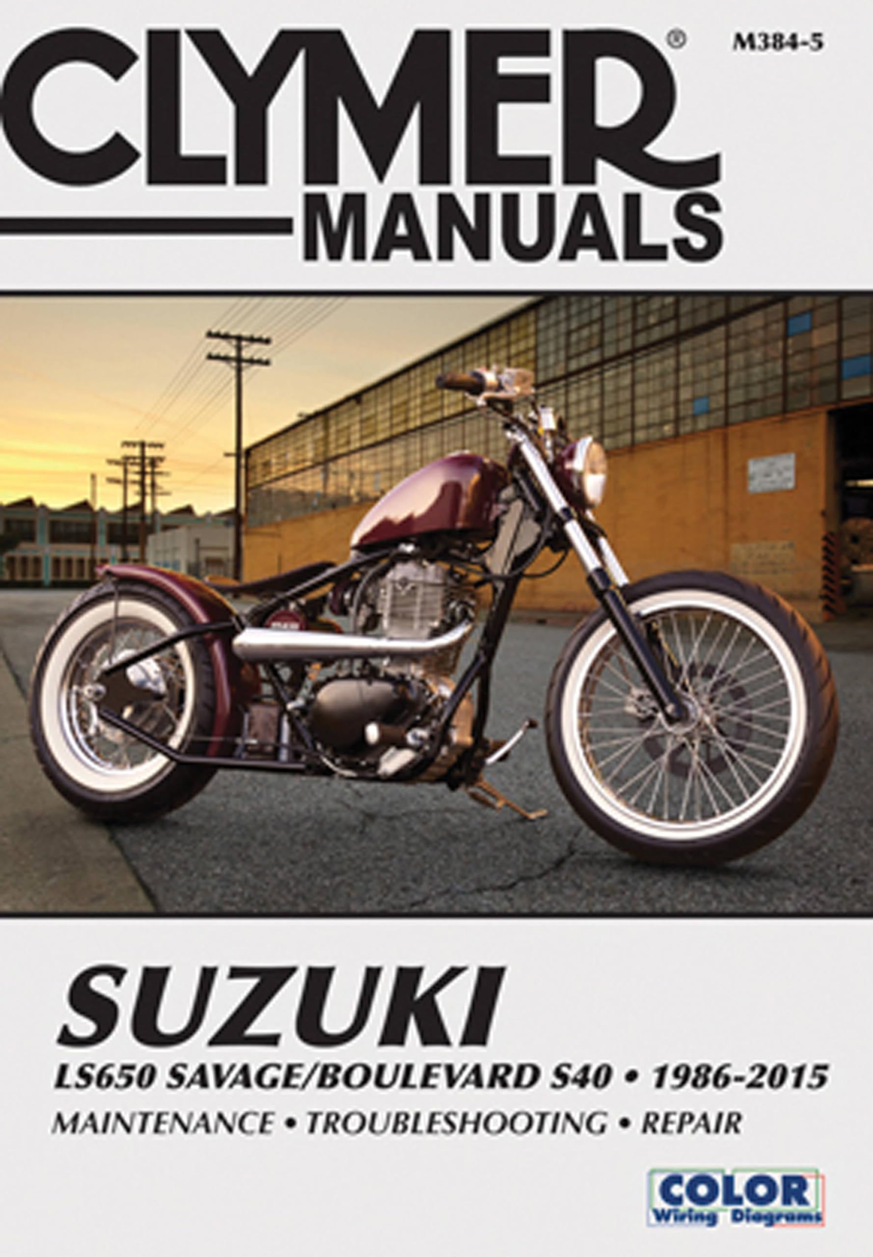 Suzuki LS650 Savage Boulevard S40 Motorcycle (1986-2015) Clymer Repair Manual: 1986-2015 (Clymer Manuals) von Haynes