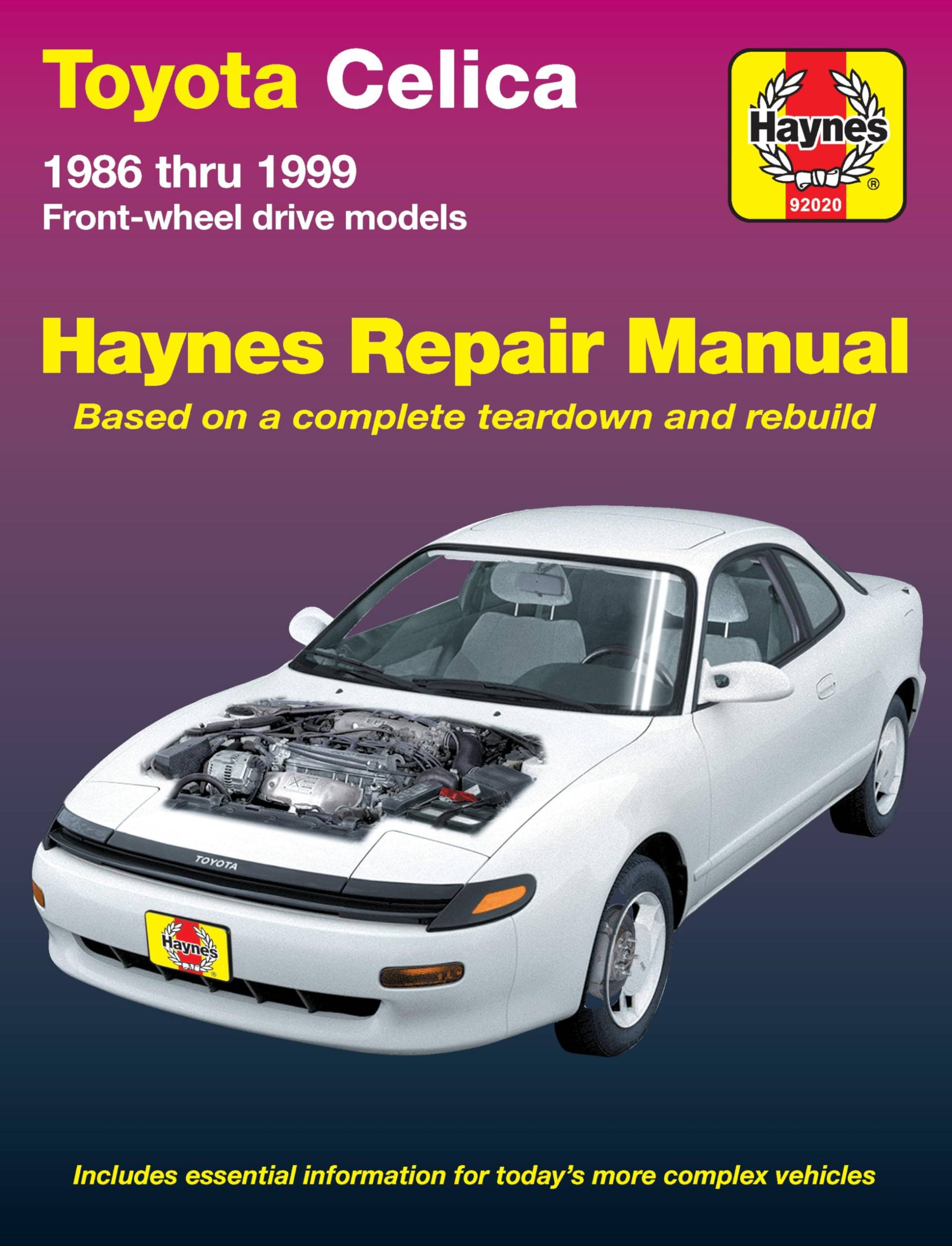 Toyota Celica Front Wheel Drive, 1986-1999 (Haynes Manuals) von Haynes