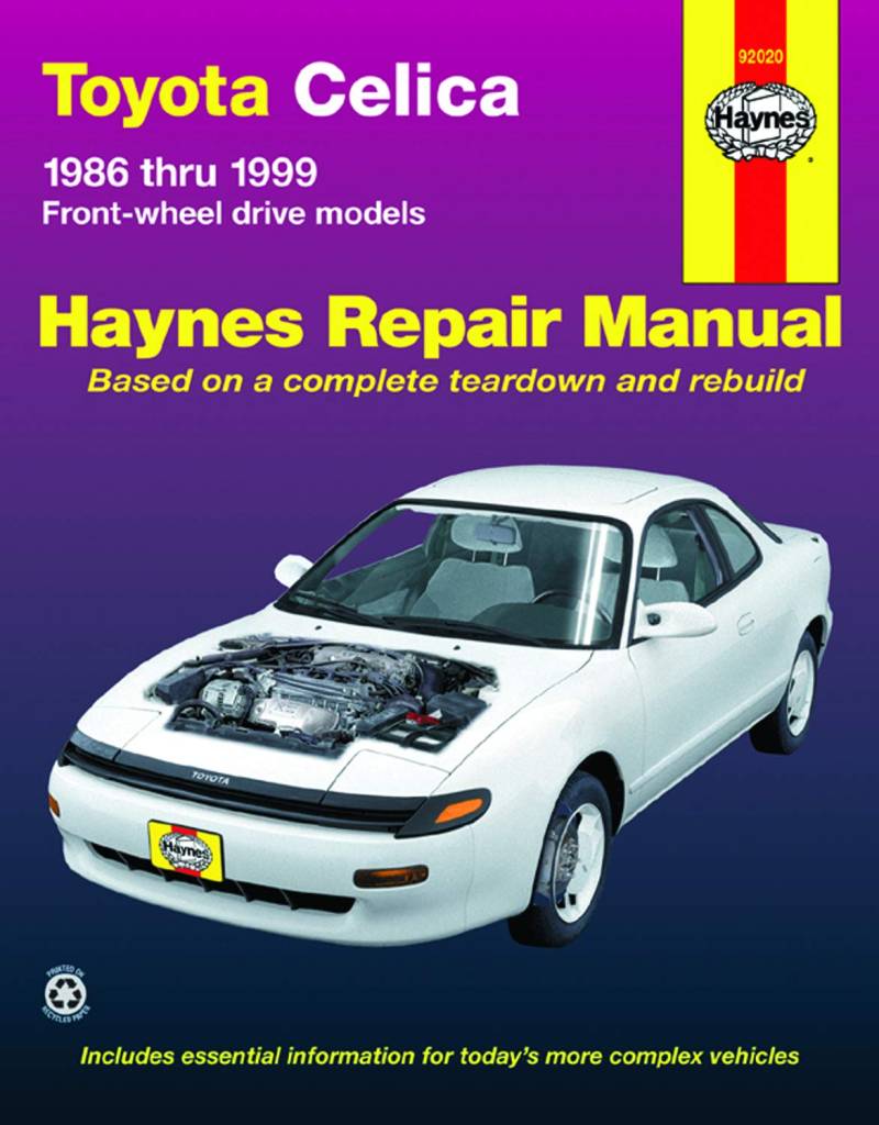 Toyota Celica Front Wheel Drive, 1986-1999 (Haynes Manuals) von Haynes