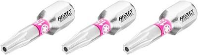 Hazet Bit - Sechskant 1/4 - Tamper Resistant TORX® - T15H -3-tlg. [Hersteller-Nr. 2223N-T15H/3] von Hazet