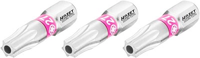 Hazet Bit - Sechskant 1/4 - Tamper Resistant TORX® - T27H -3-tlg. [Hersteller-Nr. 2223N-T27H/3] von Hazet