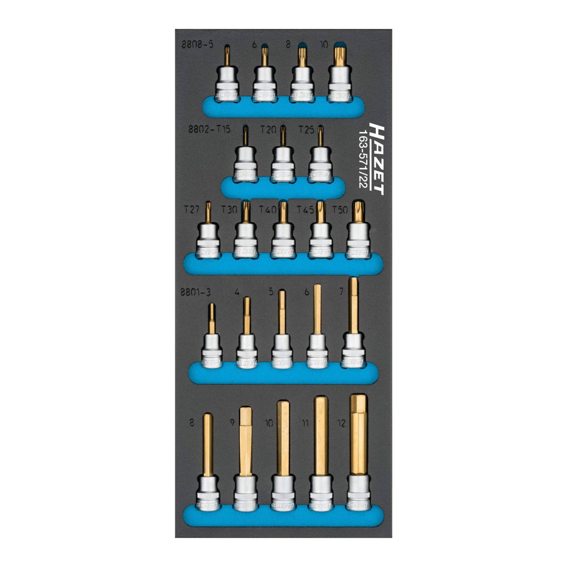 Hazet 163-571/22 - Steckschlüsselsatz von Hazet
