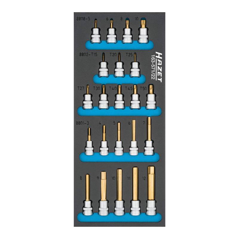 Hazet 163-571/22 - Steckschlüsselsatz von Hazet