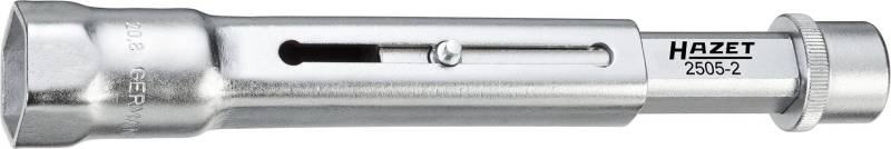 Hazet 2505-2 Zuendkerzenschluessel, Chrome-plated von Hazet