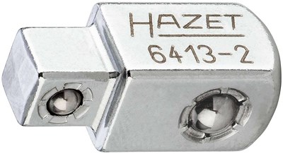 Hazet Durchsteckvierkant, Drehmomentschlüssel 10mm (3/8)-6,3mm (1/4) [Hersteller-Nr. 6413-2] von Hazet