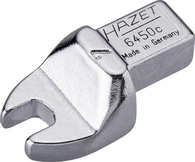 Hazet Einsteck-Maulschlüssel - Einsteck-Vierkant 9x12mm - 7mm [Hersteller-Nr. 6450C-7] von Hazet