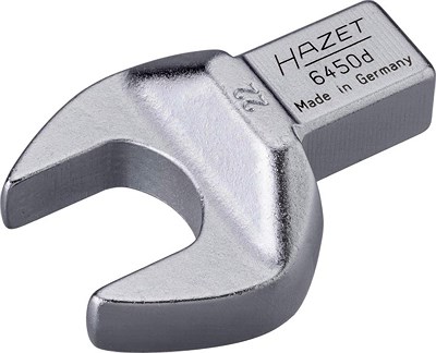 Hazet Einsteck-Maulschlüssel - Einsteck-Vierkant 14x18mm - 22mm [Hersteller-Nr. 6450D-22] von Hazet