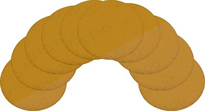 Hazet Ersatz-Schleifpads - Körnung 400 - Ø 50 mm [Hersteller-Nr. 9033-5-02/10] von Hazet