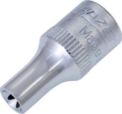 Hazet Steckschlüsseleinsatz TORX® - 1/4 - Außen TORX® Profil - E5 [Hersteller-Nr. 850-E5] von Hazet