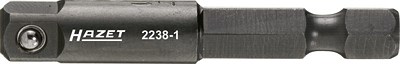 Hazet Adapter - Sechskant6,3 (1/4 Zoll) - Vierkant 6,3 mm (1/4 Zoll) [Hersteller-Nr. 2238-1] von Hazet