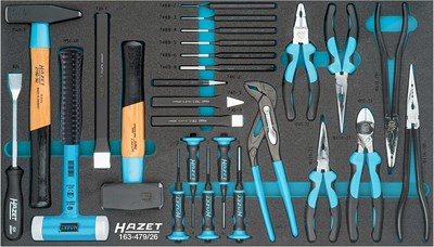 Hazet Universal Satz - Anzahl Werkzeuge: 26 [Hersteller-Nr. 163-479/26] von Hazet