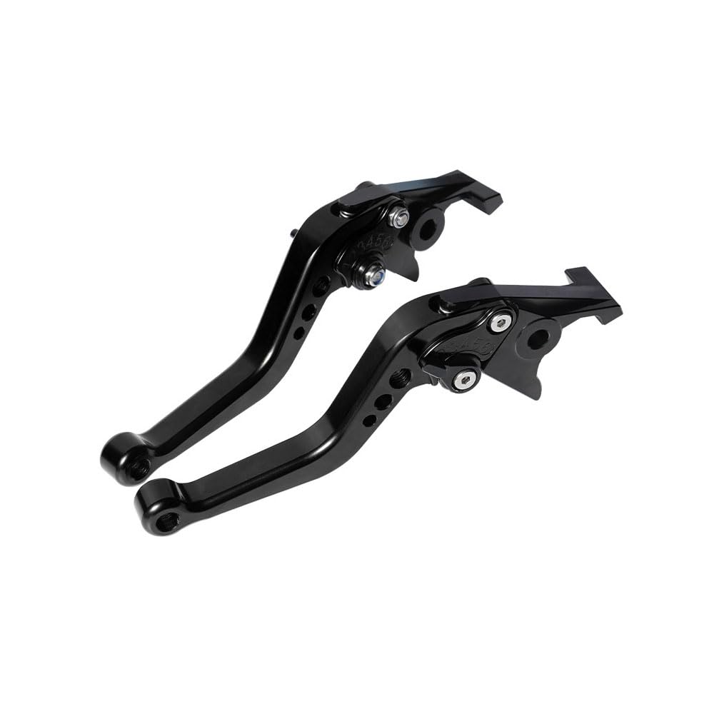 Motorcyle CNC Short Brake Clutch Levers Fit for Honda Forza 125 250 300 2010-2023 NSS 300 SH300 2018-2023 (Black) von HczioN