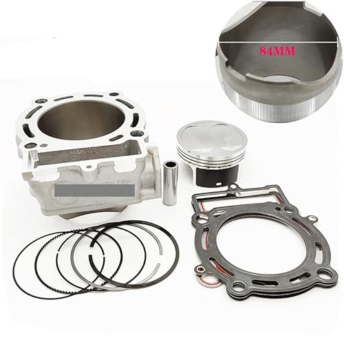 【Teile】 Motorrad Motor Modifizierter 300CC Zylinderblock Satz Kolbenring Passend for ZON-GSHEN-Motor Racing NC250 ZS177MM 250cc 4-Takt KAYO K6 (Color : NC300cc 84mm) von HePbak