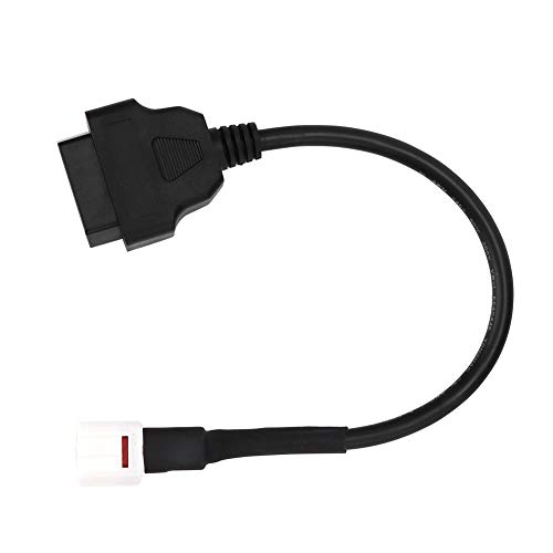 4 Pin auf OBD2 Fehlercodeleser Motorrad Scanner Diagnosekabel Passend für MT10 FZ10 XSR 900 MT09 Tracer von Headerbs