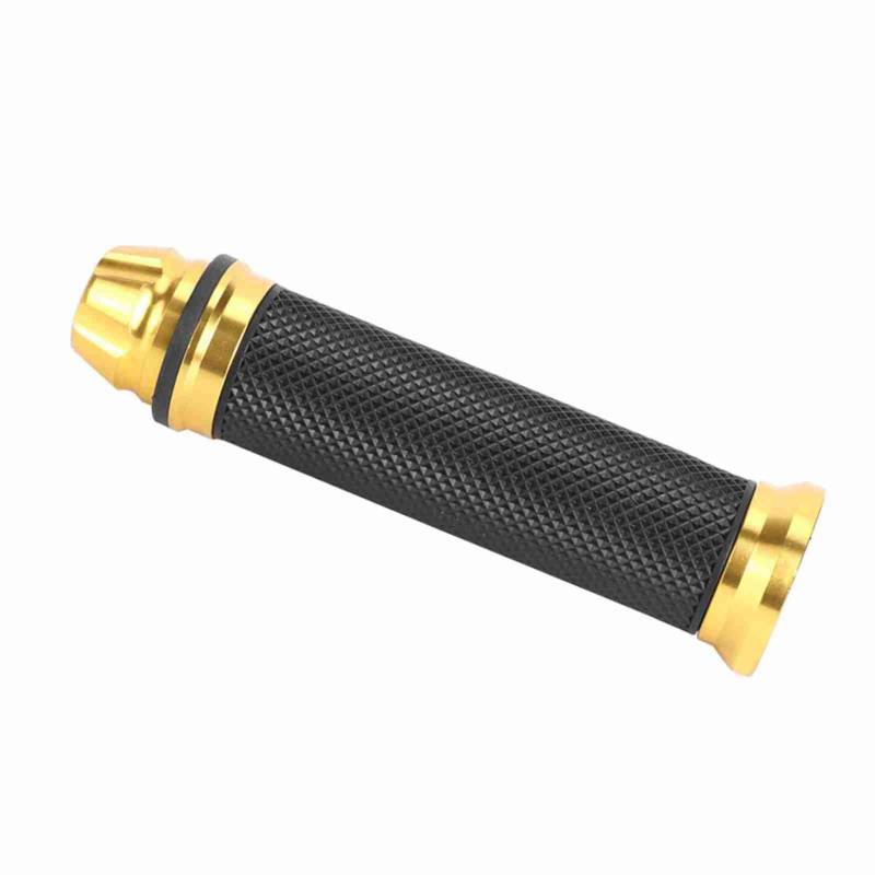 Griff Stange Non -Slip Knurled -Lenker Griff Universal Aluminiumlegierung Motorrad Griffe 7/8 Zoll Griff Griff (Yellow) von Headerbs