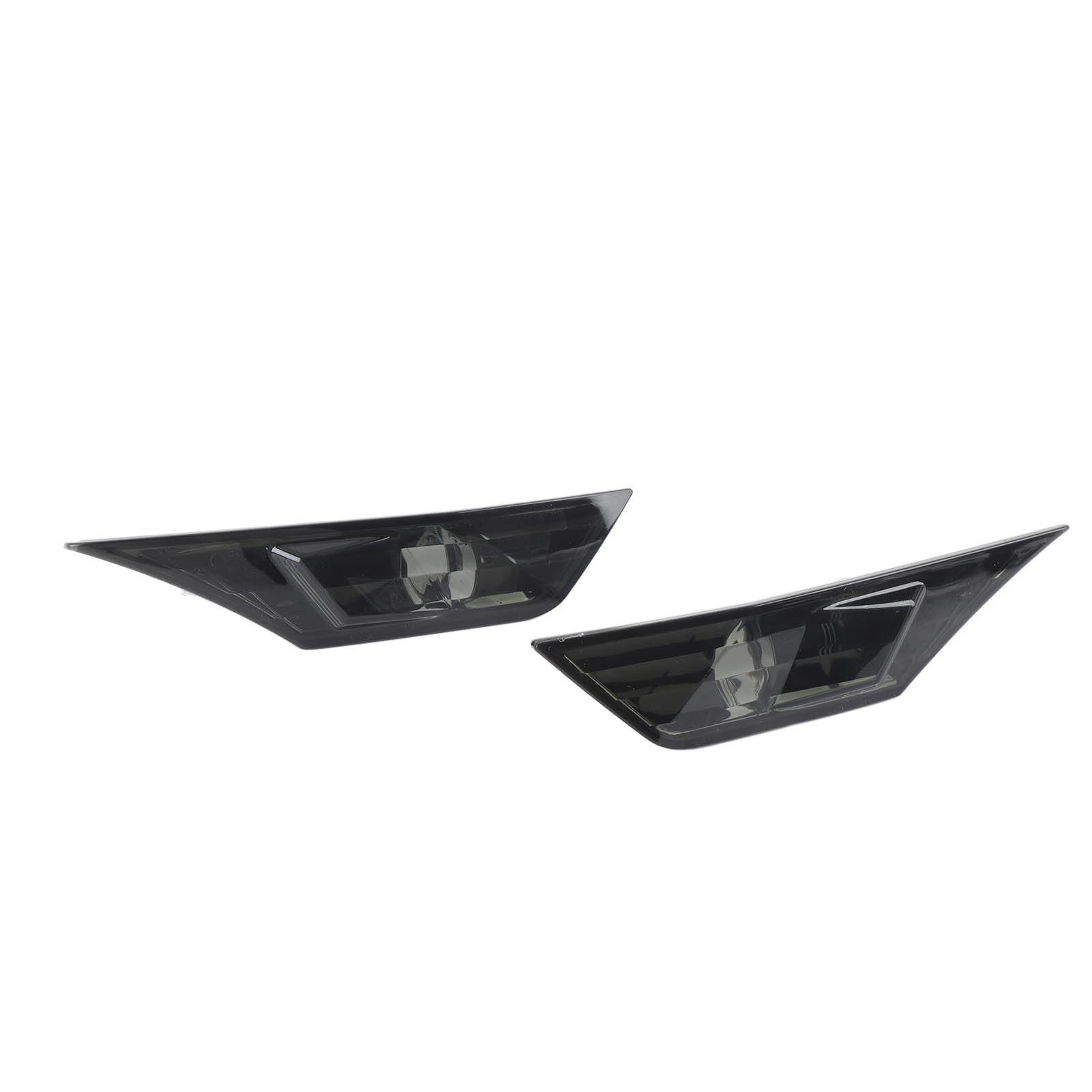 Headerbs 2 Stücke LED Seite Marker Blinker Abdeckung 34300 TE H01 Links Rechts Seite Marker Lampe Gehäuse Anti Scratch Licht Abdeckung (Black) von Headerbs